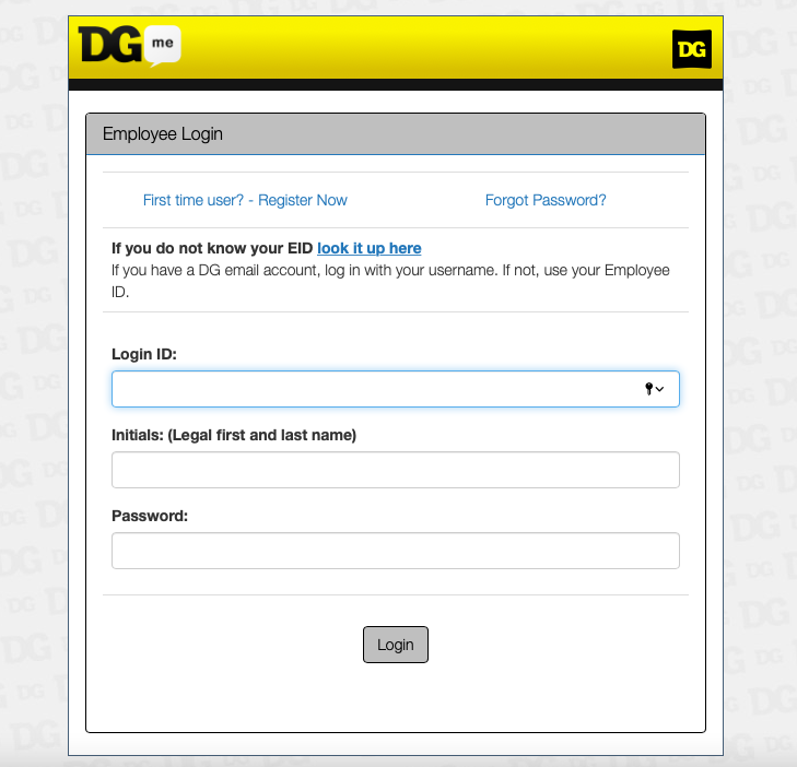 DG Paystub Portal